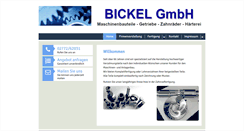 Desktop Screenshot of bickelgmbh.com